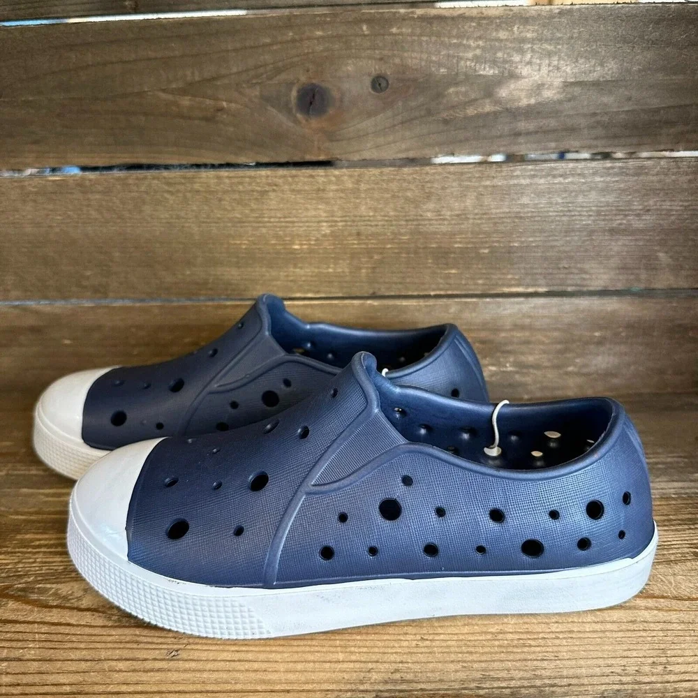 Kids Harpor Canyon Surfer Navy Blue Casual Comfort Slip On Water Shoes‎ Size 1 Y